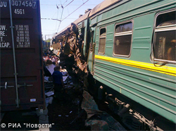 В Подмосковье под Наро-Фоминском столкнулись поезда